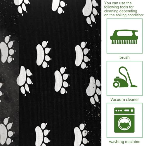 Alfombrillas de cocina para evitar resbalones con base lavable 5
