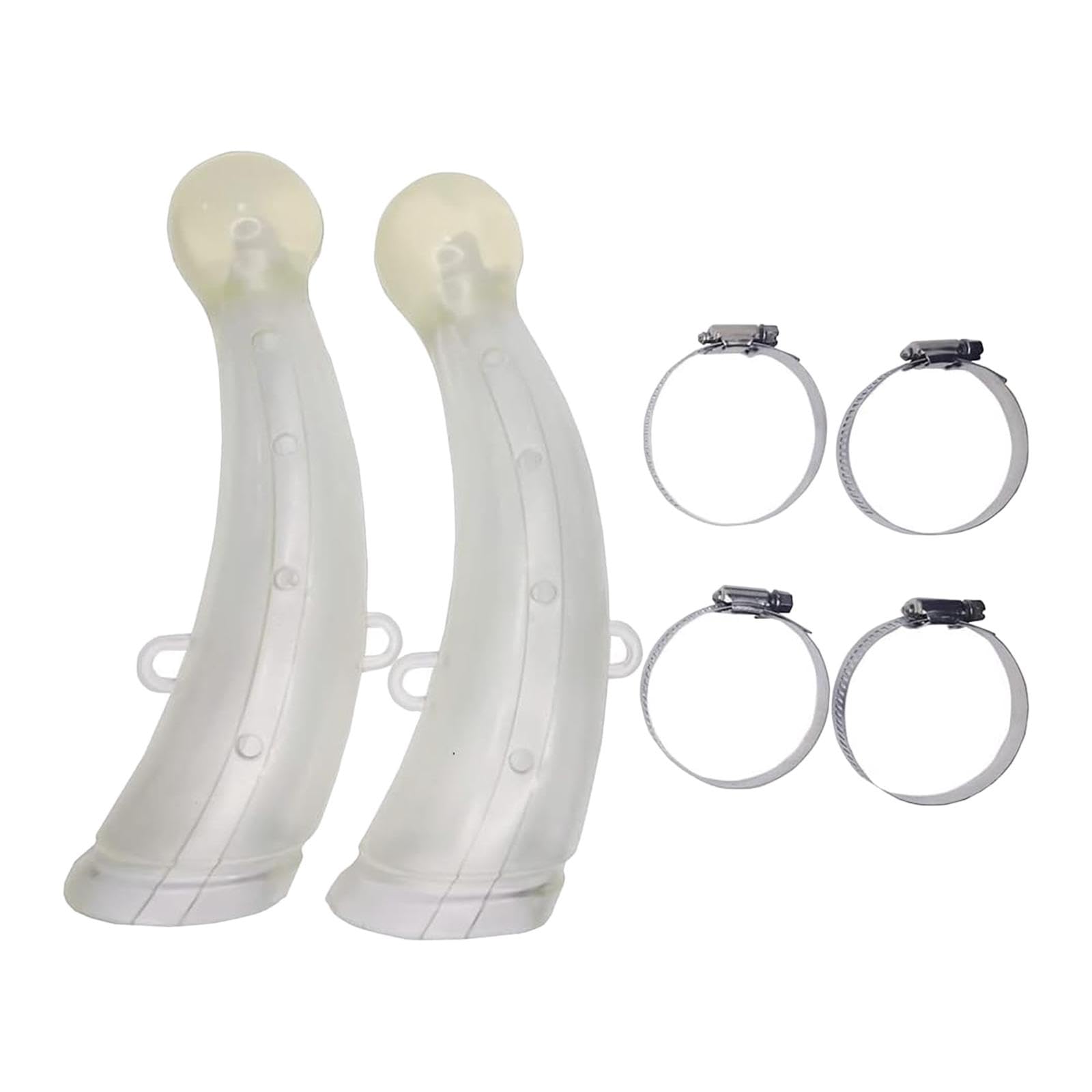 2 protège-Cornes en Silicone pour Vaches, avec Pinces de Fixation, faciles à Installer, pour Moutons, veaux et chèvres, L