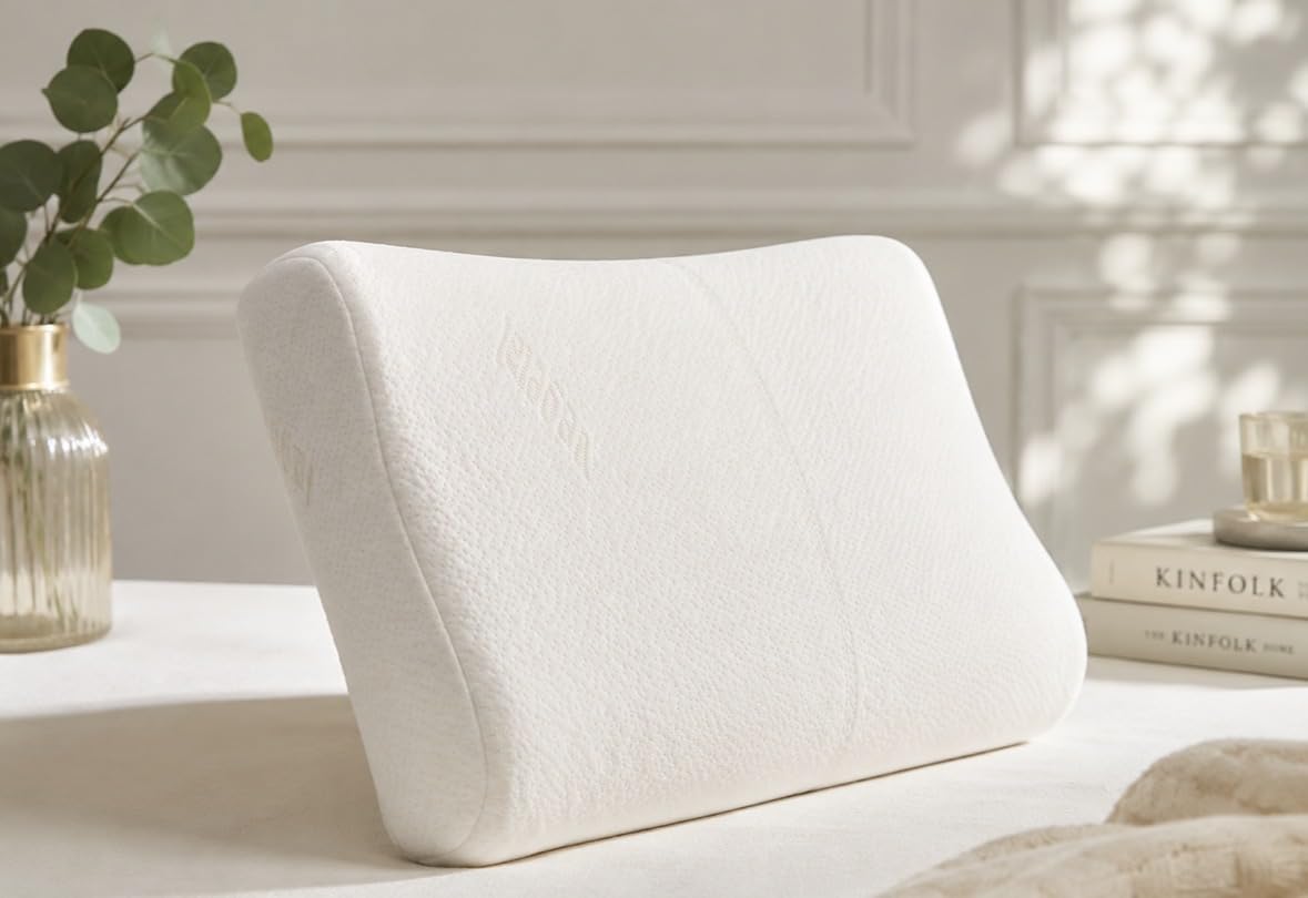 Cervalis Oreiller Cervical Ergonomique à Mémoire de Forme 60x40cm
