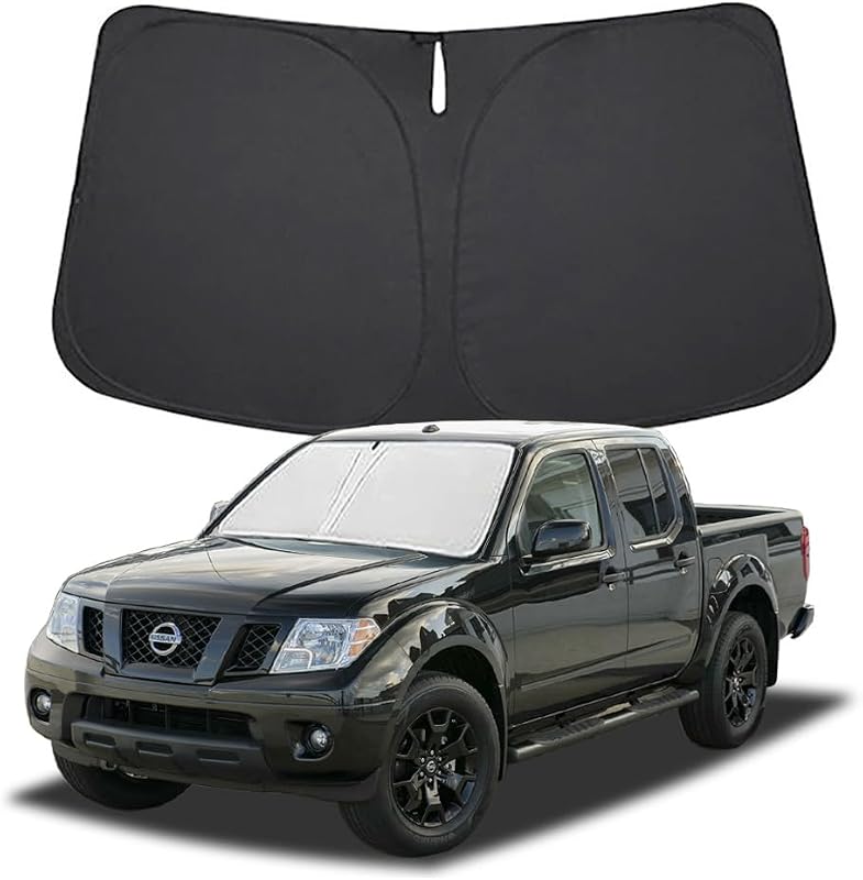 Protetor Solar Dobrável para Para-brisa Nissan Frontier 2006–2021 Lezcoan
