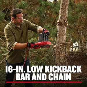CRAFTSMAN Electric Chainsaw, 16 Inch, 12 Amp Corded Chain Saw Electric, Ergonomic, Powerful Motor (CMECS600) — photo 5 of 6