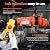 Exquimac Electric Chain Hoist 2200LB Capacity Electric Hoist 110 V - 1500W, Electric Winch with Remote 10FT Lifting Height, Garage Hoist Perfect for Warehouse, Shop, Construction & Industrial Use