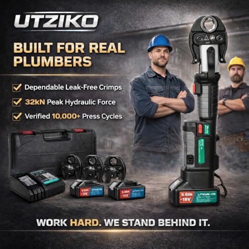 UTZIKO 18V Electric Crimper Kit