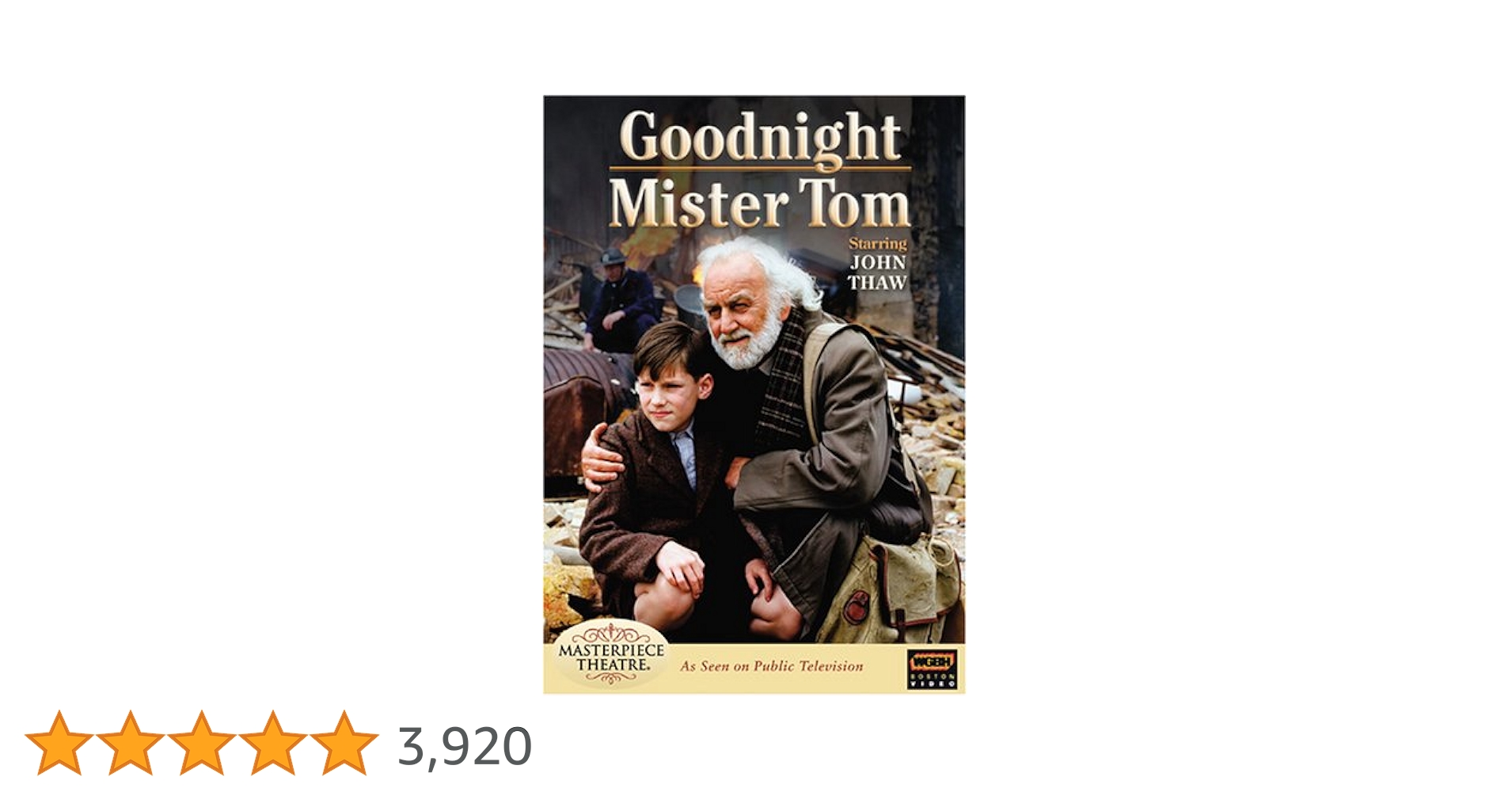 Goodnight Mister Tom : Amazon.com.au: Movies & TV