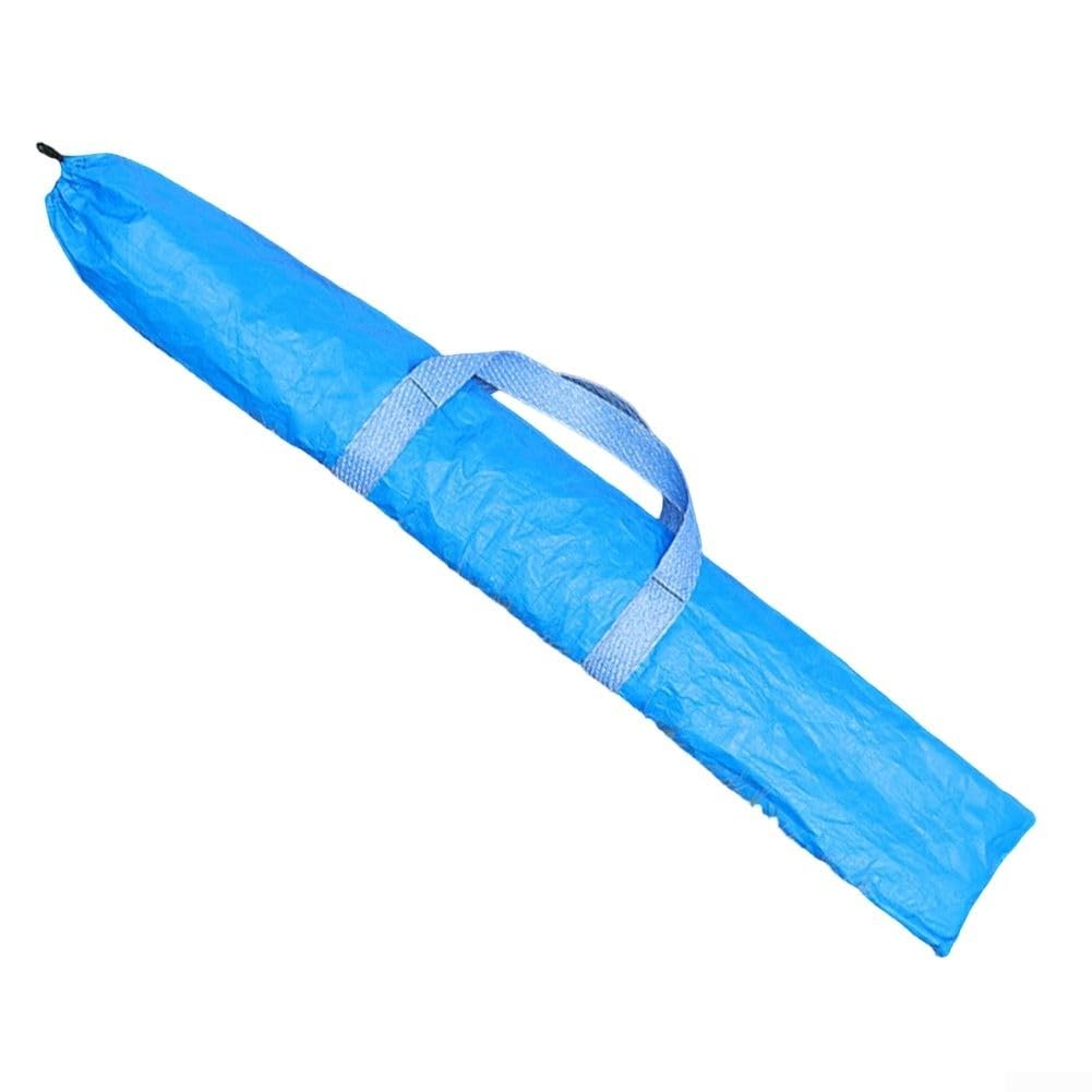 Heavy Duty Waterproof Sun Umbrella Storage Bag For Garden Parasol And Awning Tent Protection Blue Nylon Carry Case With Zipper 160cm(160 * 23cm)