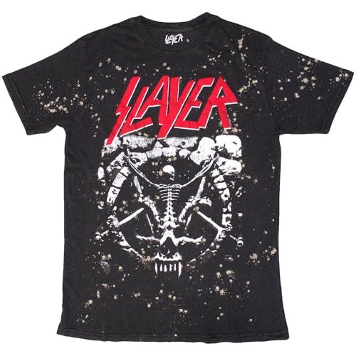 Slayer Divine Splatter Tie Dye T Shirt Size S
