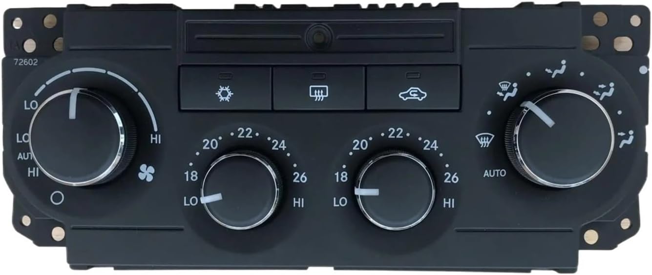 Air Conditioning A/C Heater Control Panel 55111031AG Compatible For Chrysler 300C 2004 2005 2006 2007 2008
