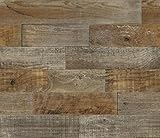 Brewster BHF3045 Farm Wood Peel & Stick Backsplash Tiles, Brown