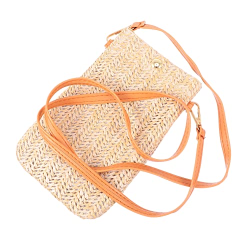 CALLARON 1 Pc Bolso Bandolera De Bolsa De Hombro Bolsa De Mujer Bolso Portatil Mujer Bolsa De De Pp Bolso De Hombro De Mujer Bolsa De Playa De Verano Hierba