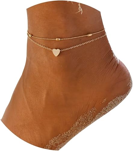 Fesciory - Tobillera ajustable de aleación de oro, joyería de regalo, para mujer