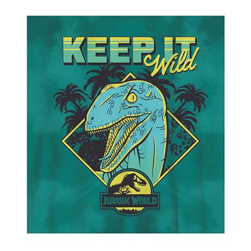 Jurassic Park Jurassic World Boys Short Sleeve Tyrannosaurus Rex Dinosaur T-Shirt, Boys Sizes 4-202