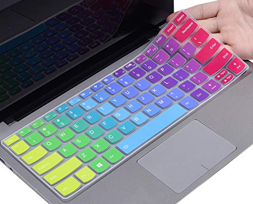 Colorful Keyboard Cover Compatible with Lenovo Flex 14 14 inch, Yoga C940 C930