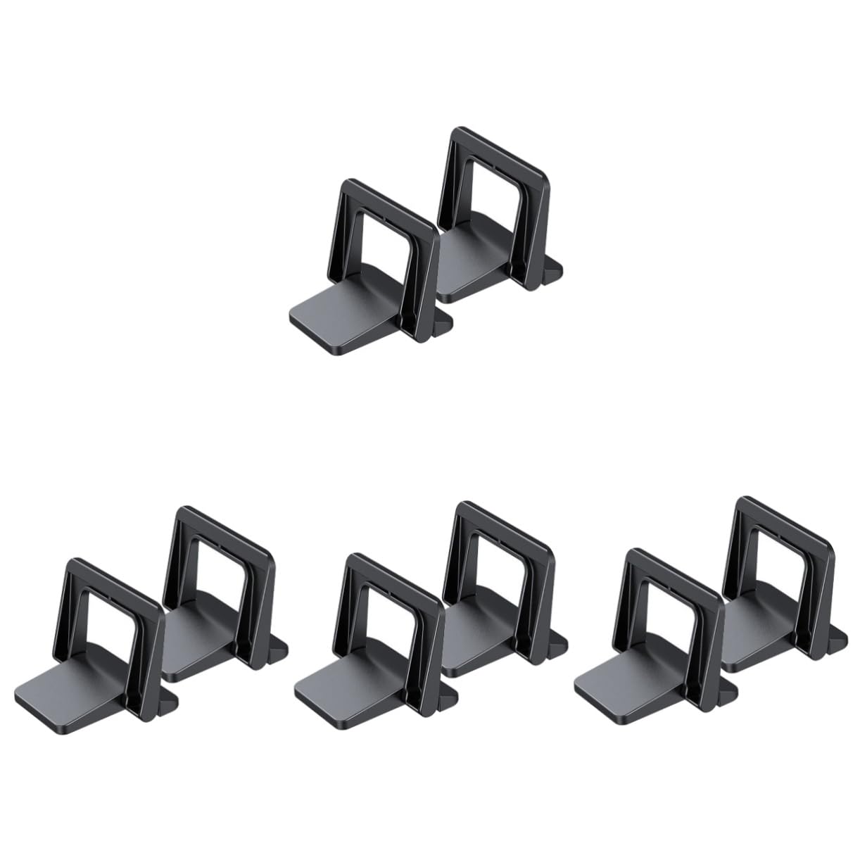 SHINEOFI 4 Soporte Ergonómico para Portátil Base Antideslizante de Pc Elevador para Escritorio Estabilidad y Refrigeración para Oficina y Hogar