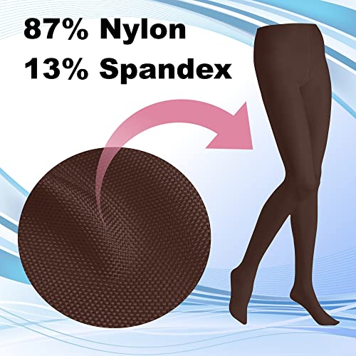Image of Butterfly EMEM Apparel Women's Plus Size Queen Opaque Footed Tights