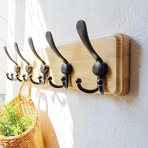 Dseap Coat Rack Wall Mount, Patented, Heavy-Duty