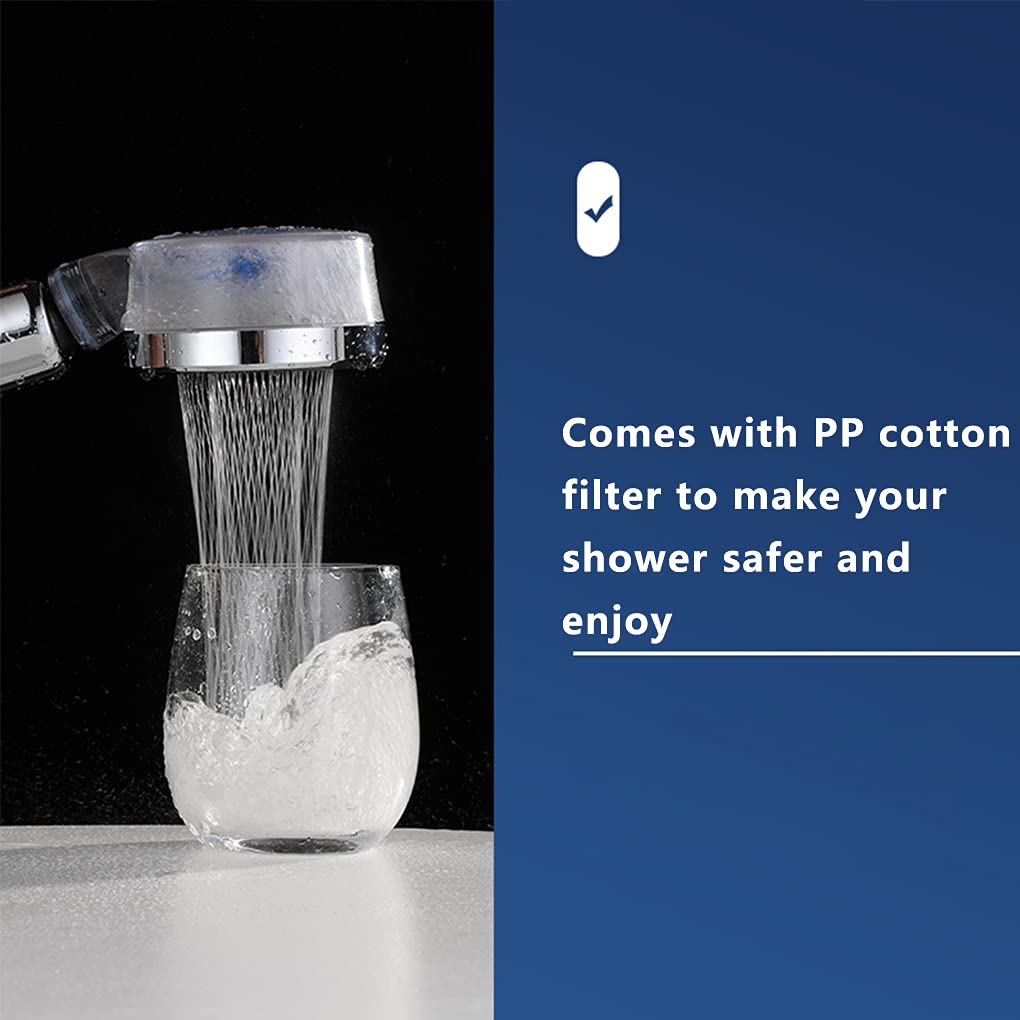 Cabezal de duchaCabezal de ducha y manguera Ducha de lluvia for baño presurizada, cabezal de ducha ajustable, filtro de cabezal de ducha de alta presión for boquilla de agua, rociador de baño desmonta