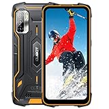 CUBOT King Kong 5 Pro Smartphone ohne Vertrag, 6,0 Zoll Outdoor Handy mit 8000mAh, 4GB+64GB, Android 11, 48MP AI Kamera Robustes Smartphone Wasserdicht Staubdicht Stoßfest NFC OTG (Schwarz)