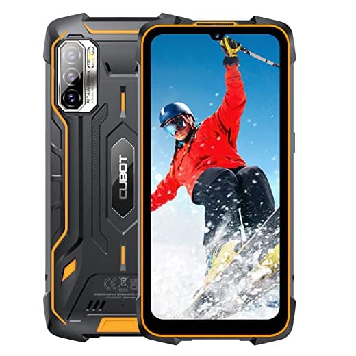 CUBOT King Kong 5 Pro Resistente Teléfono, 6,0" FHD+ Pantalla, 8000mAh, Android 11, 4GB+64GB, 48MP Cámara, 4G Doble SIM Impermeable Teléfono Móvil NFC GPS OTG Face ID (Negro)