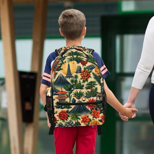 Sac à dos de jour multicolore filles garçons pour équipement scolaire ados