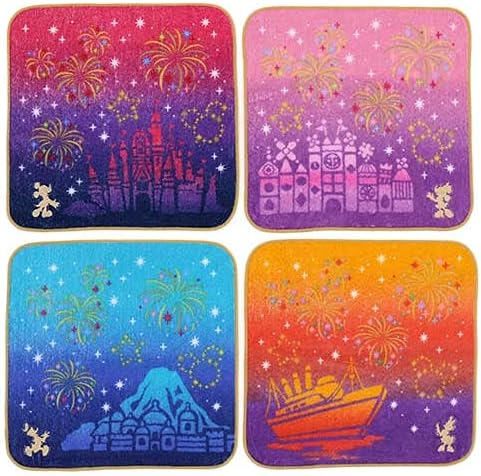 ミッキー フレンズ ミニタオルセット 東京ディズニーリゾート限定 夜空デザイン お土産 ディズニー グッズ Sale開催中 花火柄