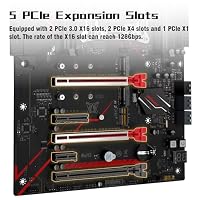 MACHINIST X99 Computer-Motherboards, LGA 2011-V3 (Intel Core i7 5./6. Generation) ATX Server Motherboard mit VRM Lüfter (PCIe 3.0, Dual M.2, DDR4, Gigabit Ethernet) für Intel XEON E5 V3/V3/V4 Serie – Ansicht 5