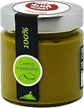 Alma Gourmet 100% Pistachio Butter Spread - Pure Pistachio Cream Paste Imported From Sicily, Italy - 100% Italian Pistachios -Only 1 Ingredient No Additives or Preservatives - 6.7oz (190g)