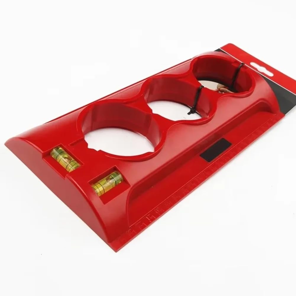 Ijsdnvjndx As Shown Plastic Punching Hole Fixing Clamp-,Adjustable Tool For Balanced For Drilling(Locator Measuring)