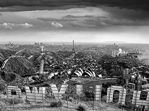 Toile imprimée Thomas Barbey WDC90473 multicolore 60 x 80 cm