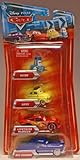  Disney / Pixar CARS Movie Exclusive 155 Die Cast 4Pack Guido, Luigi, Lightning McQueen Doc Hudson by Disney
