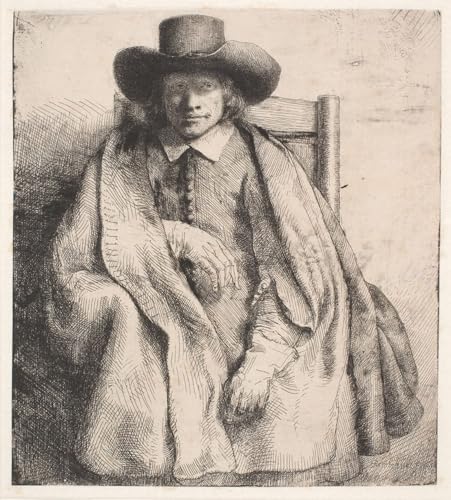 Lienzo decorativo para pared Clemente de Jonghe de Rembrandt Van Rijn, 60x90cm