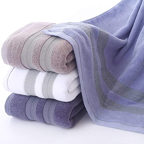 Serviette de bain douche coton TILEZE grand drap de maison absorbant visage - 2