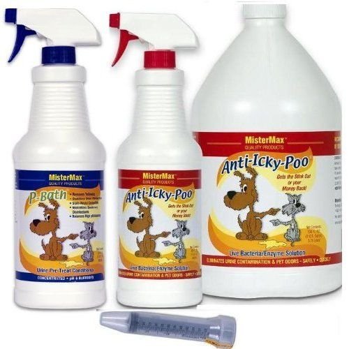 MisterMax Anti-Icky-Poo Starter Kit with P-Bath Quart