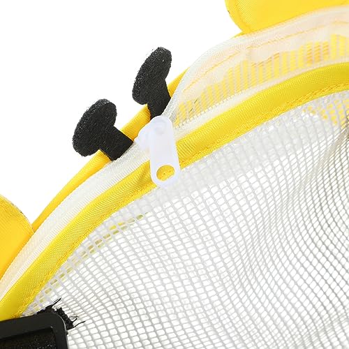 Boy Girl Beach Mesh Organizer Crab-shaped Portable Storage Bag for Shells Toys and Towels and Beach Fun4