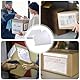Lieferscheintaschen, Transparent Versandtaschen, Selbstklebende Begleitpapiertaschen, Dokumententaschen Transparent Selbstklebend, ideal zum Verpacken von Druckmedien oder Textilien 25PCS