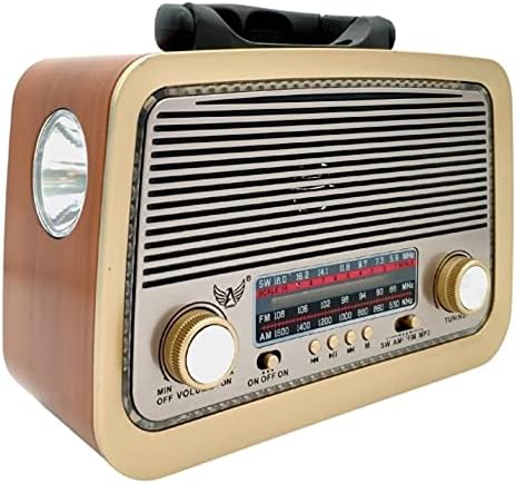 Rádio Vintage Am Fm Sw Usb Pen Drive Aux P2 Bluetooth