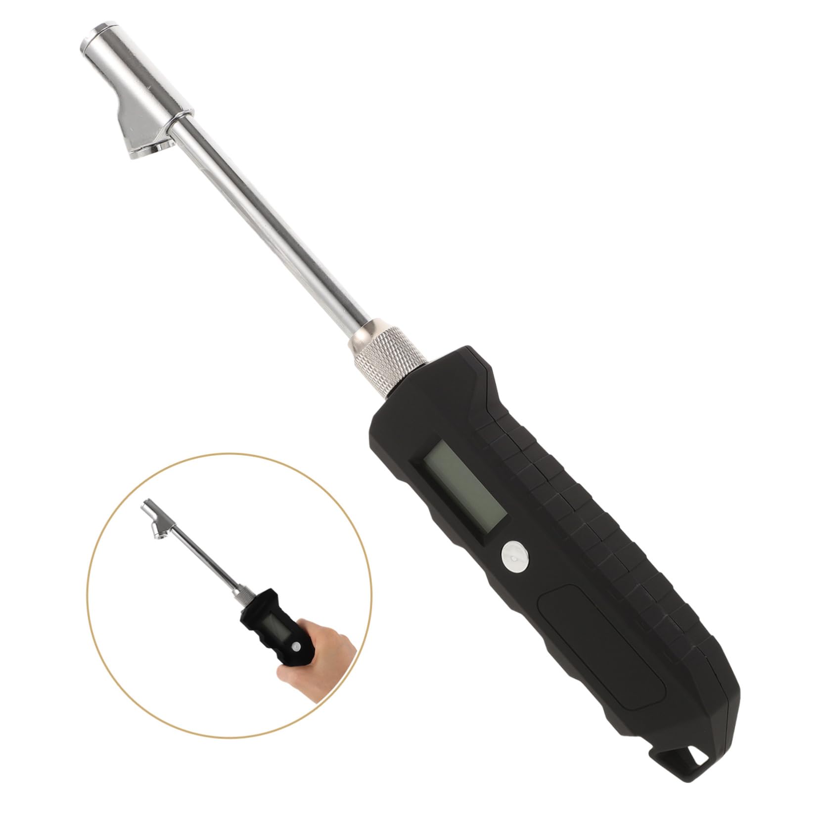 Cabilock Manometro Digitale Per Pneumatici Psi Strumento Misurazione Pressione Per Camper Camion e Biciclette Display e Facile Costruzione Durabile
