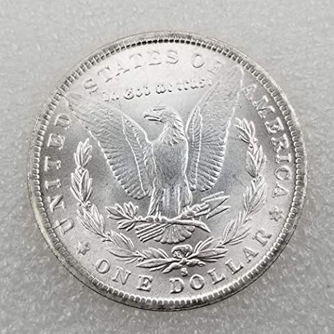 YunBest 1888 U.S. Liberty Antique Morgan One Dollars - Great American Coin - US Old Coins- USA Original Morgan Uncirculated Us Mint BestShop Cover