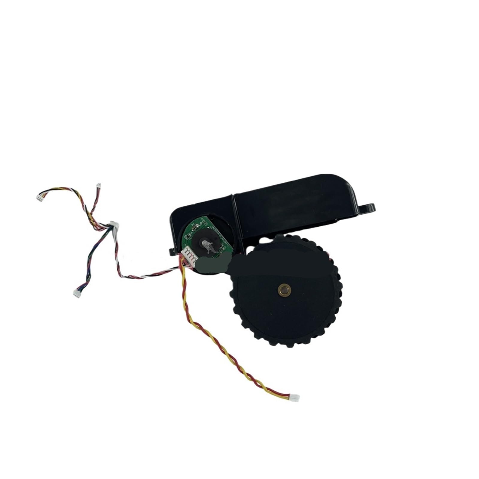 WZPTLKIBAD Anti-skid Traveling Wheel, Compatible With Viomi, V2 V2pro V3 V3pro Robot Vacuum Parts(Black R)