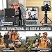 G-Anica 4k Digital Cameras for Photography, 48MP Video/Vlogging Camera for YouTube, Vlogger Kit, Content Creator Kit-Microphone & Remote Control Tripod Grip, Travel Camera with Wide-Angle & Macro len
