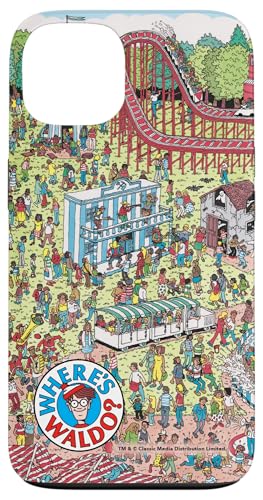 ウォーリーをさがせ! Amusement Park Scene スマホケース iPhone 13 用