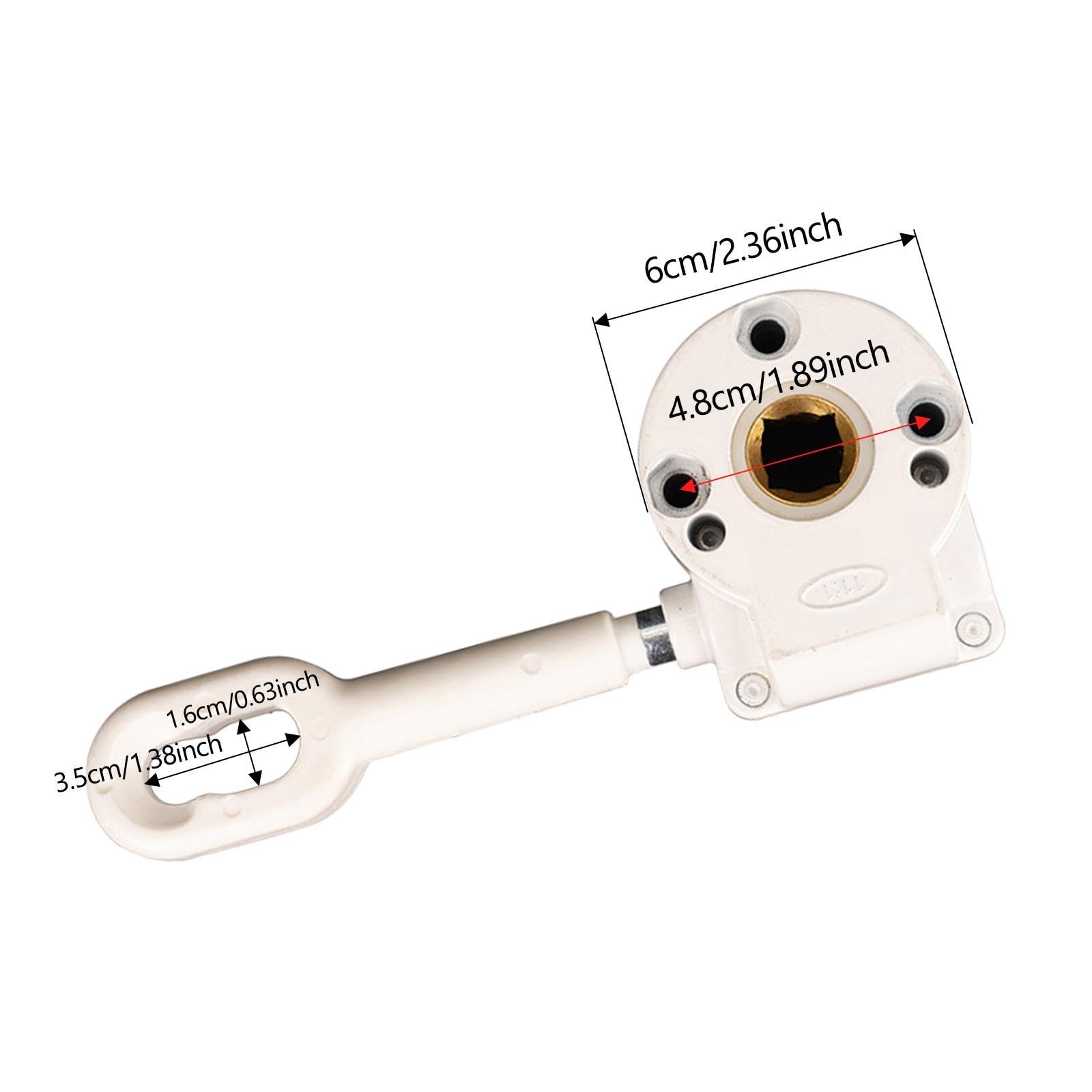 Amazon.com: Gralara Awning Manual Worm Gear Drive Worm Gear 360