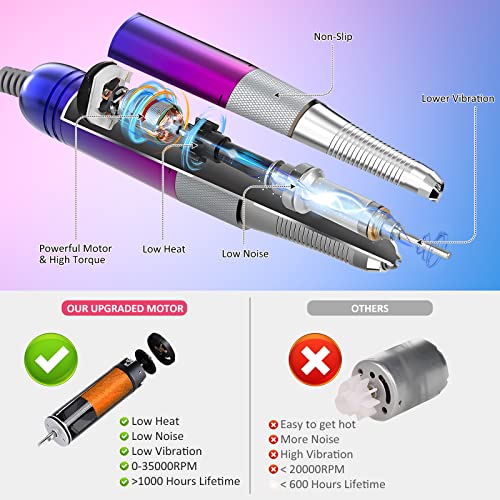 Professional Nail Drill Machine Rechargeable
