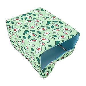 Hamsterslaapnest, klein bedhuis voor huisdieren Bodemloos grote ruimte Comfortabel voor cavia’s(30x25x19cm/11,8×9,8×7,5in)