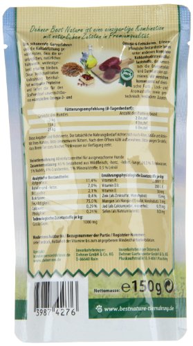 Dehner Best Nature Hundefutter Adult, Wild und Nudeln, 12 x 150 g (1.8 kg) & Best Nature Hundefutter Adult, Lamm und Birne, 12 x 150 g (1.8 kg)