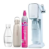 [公式] ソーダストリーム ART (アート) スターターキット ホワイト ステンレスボトル付き
