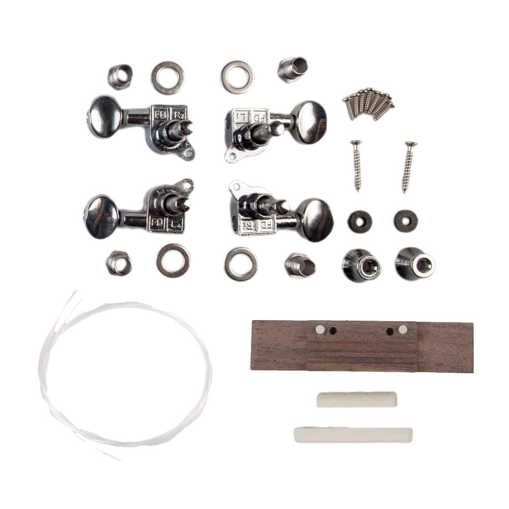 5 set fai da te 66 cm ukulele tenore Uke kit per principianti chitarra regalo