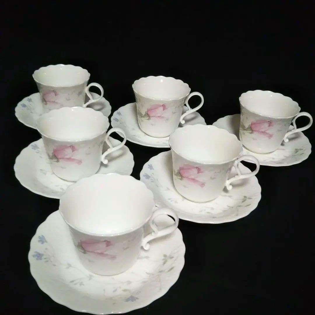 ナルミ エイプリルローズ 23cm ブランチプレート ５枚 ナルミ エイプリルローズ 23cm ブランチプレート 5枚