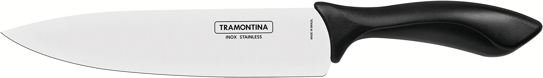 Affilata 8 Inches Chef Knife with Stainless Steel Blade and Black Polypropylene Handle