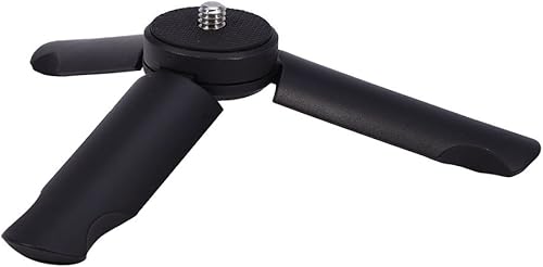 Mini trípode para selfie stick, trípode de mesa de escritorio con soporte de rosca de 14 pulgadas para ZHIYUN Smooth QSmooth 4para Feiyupara DJI