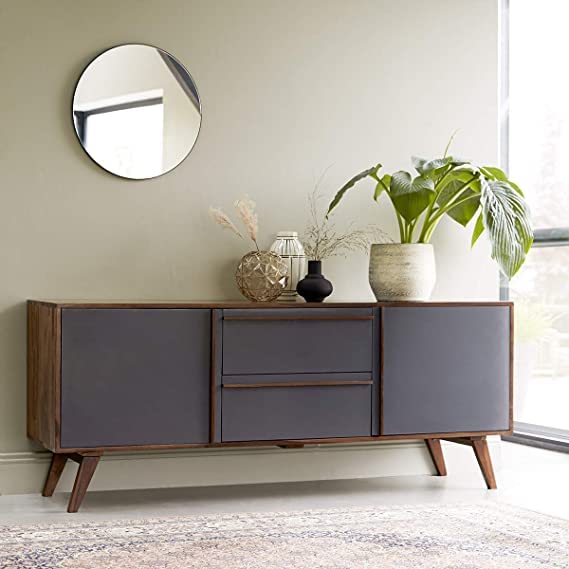 Shri Balaji Wooden Sideboard for Living Room Kitchen Storage